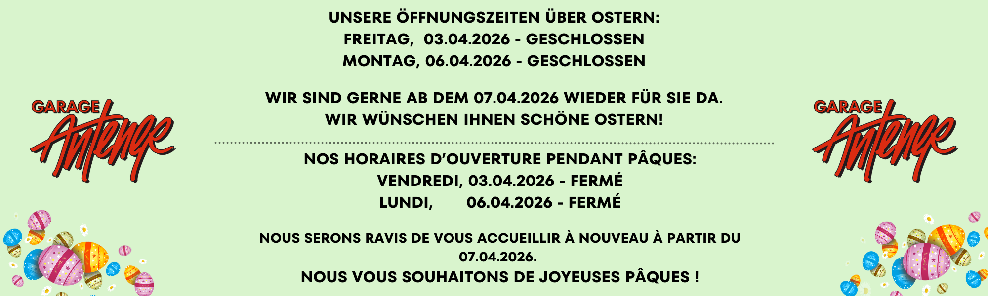 Banner Ostern